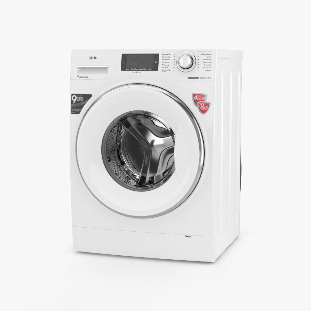 IFB Executive Plus VX ID 洗濯機 3Dモデル