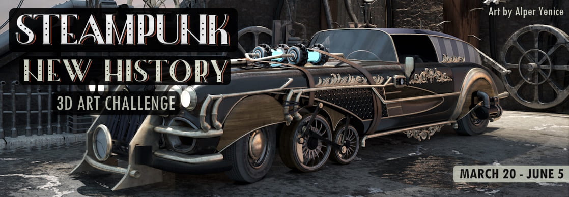 Steampunk: New History 3D Challenge