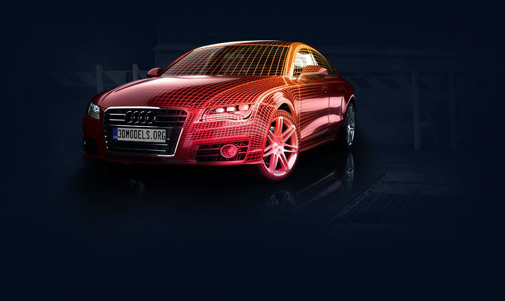 Custom 3d modeling of cars