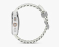 Samsung Galaxy Watch Ultra Titanium White Case Marine Band White 3d model