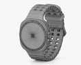 Samsung Galaxy Watch Ultra Titanium Silver Case Marine Band Dark Gray 3d model