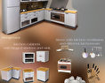 Kitchen Furniture Set 3D-Modell