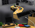 Office Set 3 3d model