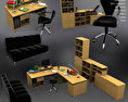 Office Set 3 3d model