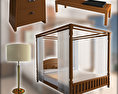 Mobili da camera da letto 2 Modello 3D