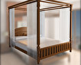 Schlafzimmermöbel 2 3D-Modell