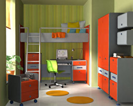 Nursery Room 3 3D-Modell
