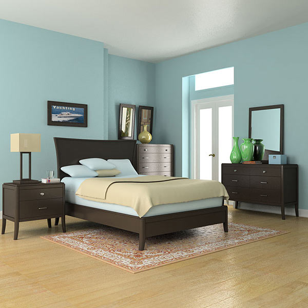 Bedroom set 3 3d model