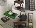 Japanese Tea Room 3D 모델 