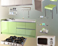 Kitchen Set 03 3Dモデル