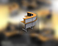 Office Set 12 3D-Modell