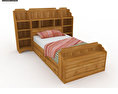 Bedroom furniture set 13 3d model