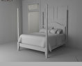 Ensemble de meubles de chambre à coucher 15 Modèle 3d