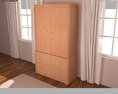 Set di mobili per la camera da letto 16 Modello 3D