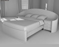 寝室用家具セット 16 3Dモデル