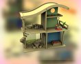 Doll House Set 02 3D 모델 