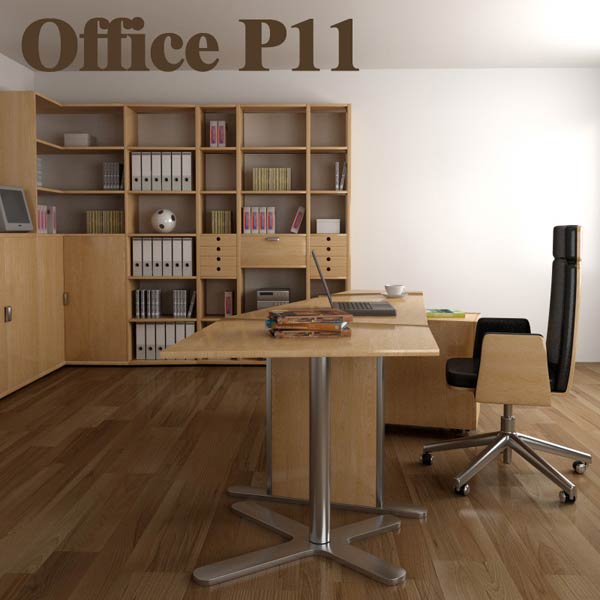 Office Set P11 Modelo 3d