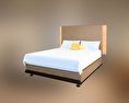 Bedroom furniture set 09 3d model