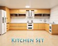 Kitchen Set P1 3D模型