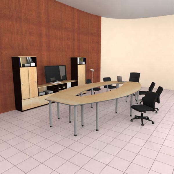 Office Set 24 3D model