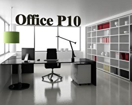 Office Set P10 Modelo 3D