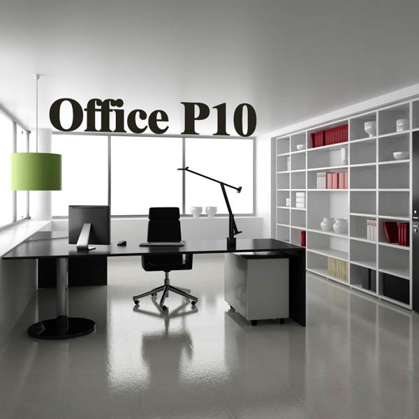 Office Set P10 3d model