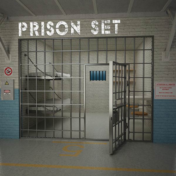 Тюремна камера 3D модель