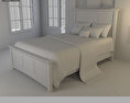 Bedroom furniture set 23 3d model