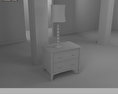 Bedroom furniture set 17 3D модель