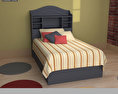 寝室用家具セット 21 3Dモデル