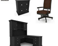 Home Workplace Furniture 06 Set 3Dモデル