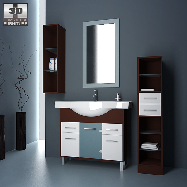 Bathroom 06 Set 3D-Modell