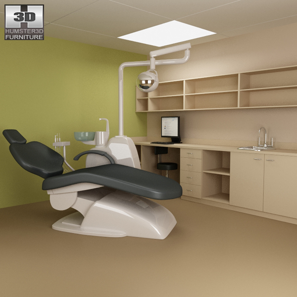 Dental Surgery - Hospital 03 Set 3d model