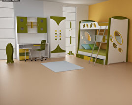 Nursery Room 07 Set Modèle 3D