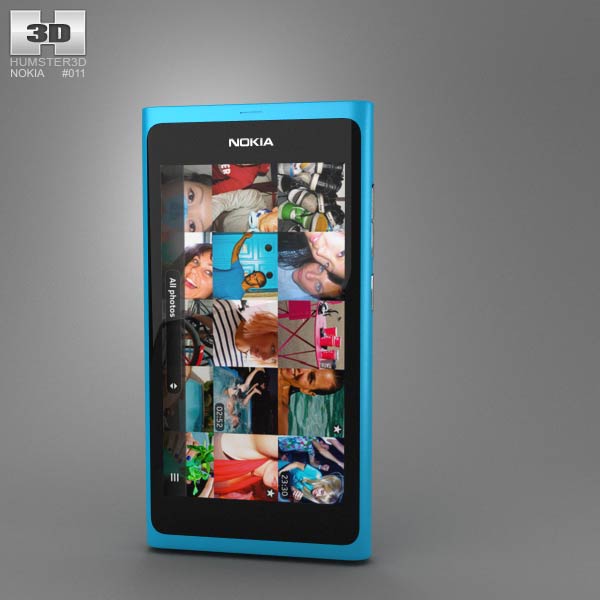 Nokia N9 3D-Modell