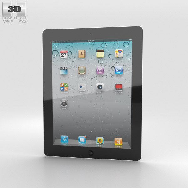 Apple iPad 2 WiFi 3D model