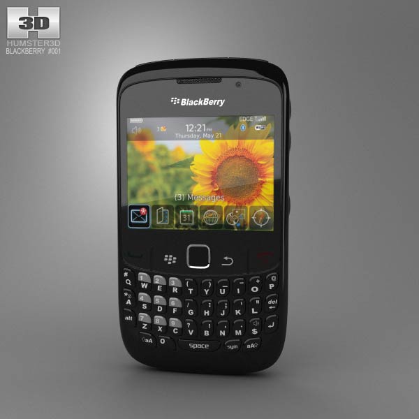 BlackBerry Curve 8520 Modelo 3d