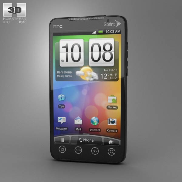 HTC Evo 4G 3D model