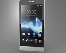 Sony Xperia S 3D-Modell