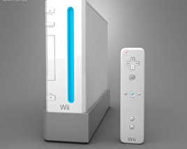 Nintendo Wii 3D model