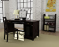 Home Workplace Furniture 07 3D 모델 