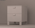 Schlafzimmer-Möbel-Set 25 3D-Modell