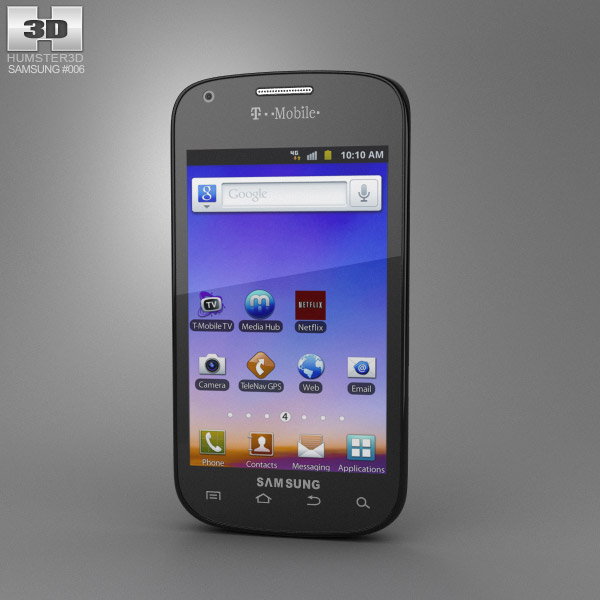 Samsung Galaxy S Blaze 3D модель