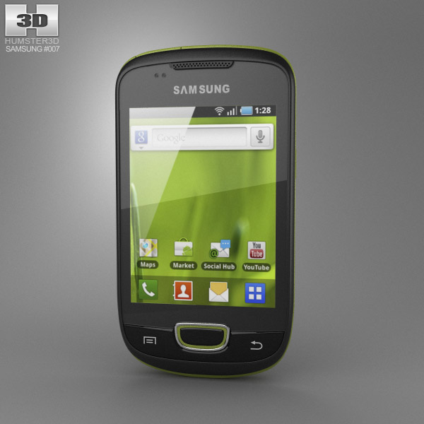 Samsung Galaxy S Mini 3Dモデル