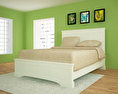 Bedroom furniture set 28 3d model