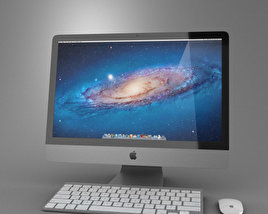 Apple iMac 21.5 2012 3D модель