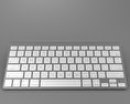 Беспроводная клавиатура Apple 3D модель
