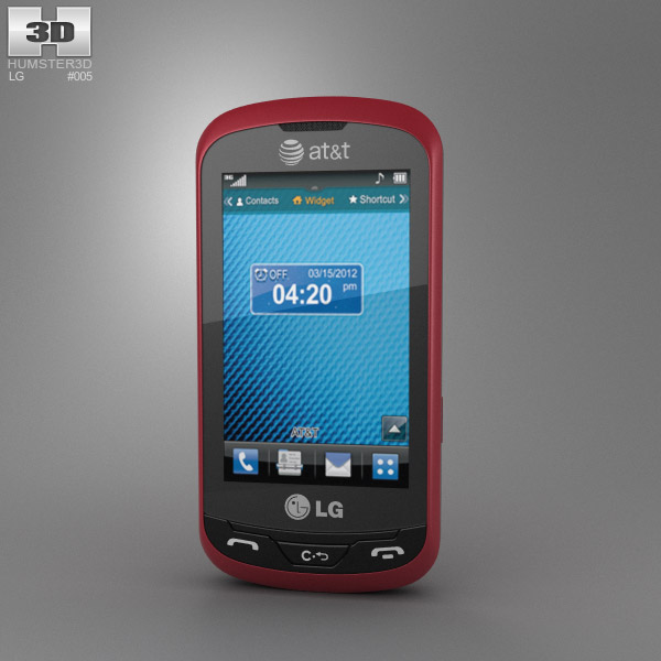 LG Xpression C395 3D model