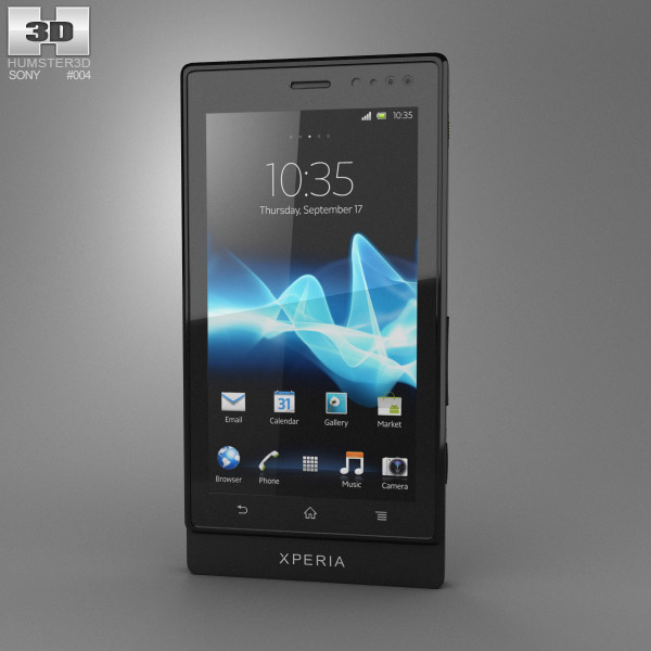 Sony Xperia Sola 3D-Modell