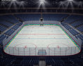 Хоккейная арена 3D модель
